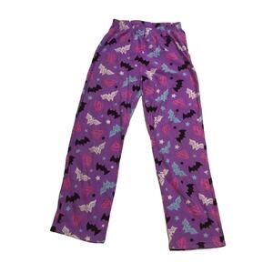 Girls Bat Fleece Pajama Pants